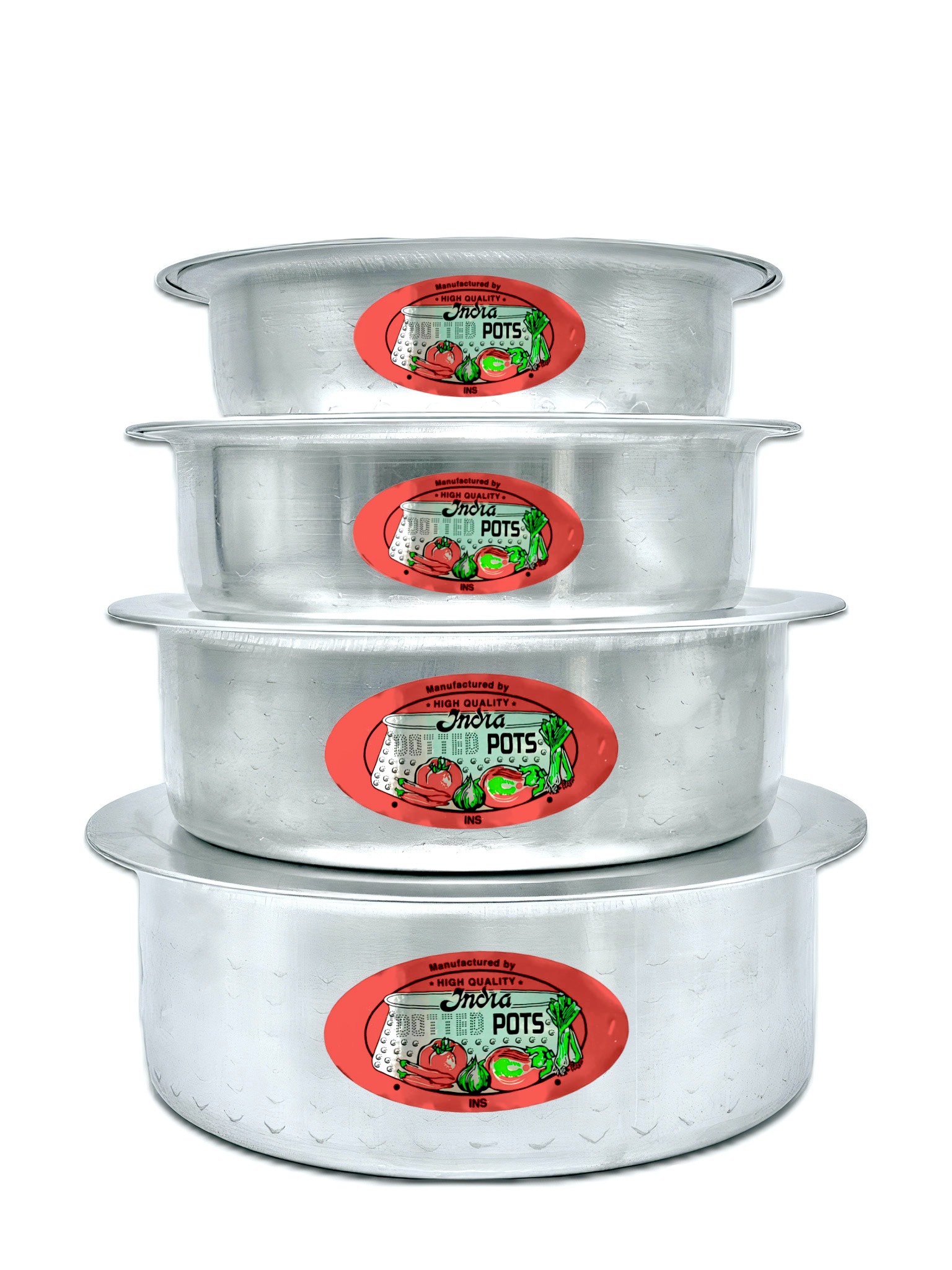 IYEN Aluminium India Dotted Pot IYEN Aluminium India Dotted Pot